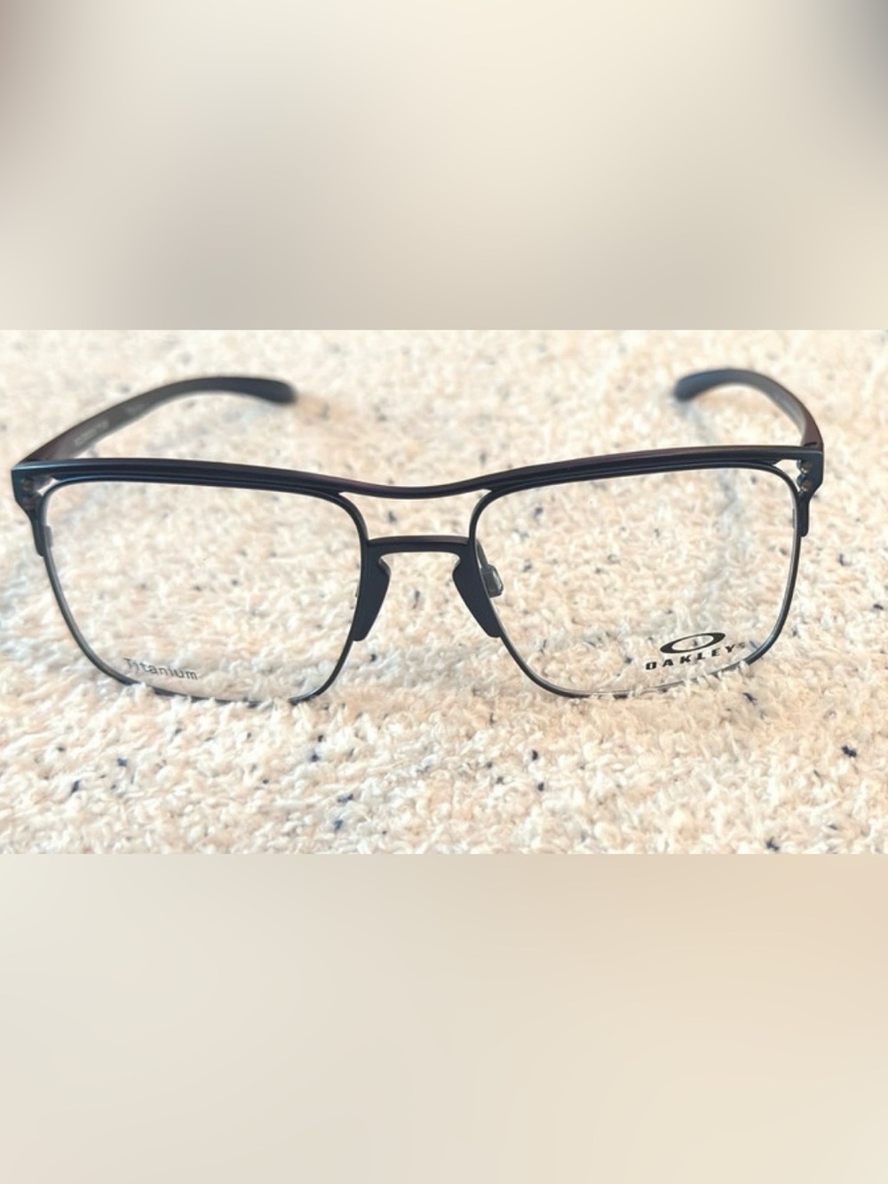 NEW OAKLEY HOLBROOK TI RX OX5068 TITANIUM EYEGLASSES SIZE:55-17-139